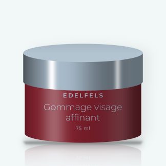 Gommage visage affinant à la poudre d'amande – Edelfels, pot 75 ml