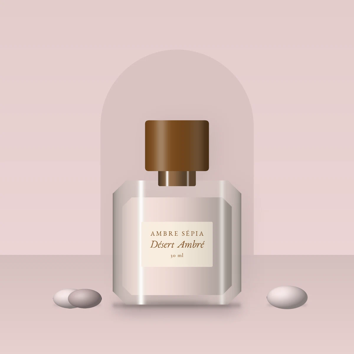 Parfum Désert Ambré sophistiqué au citron de Sicile – Ambre Sépia, photo d'ambiance