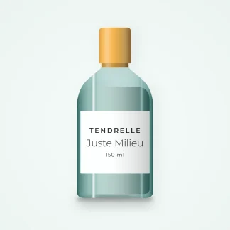 Nettoyant visage peaux mixtes Juste Milieu – Tendrelle, flacon 150 ml