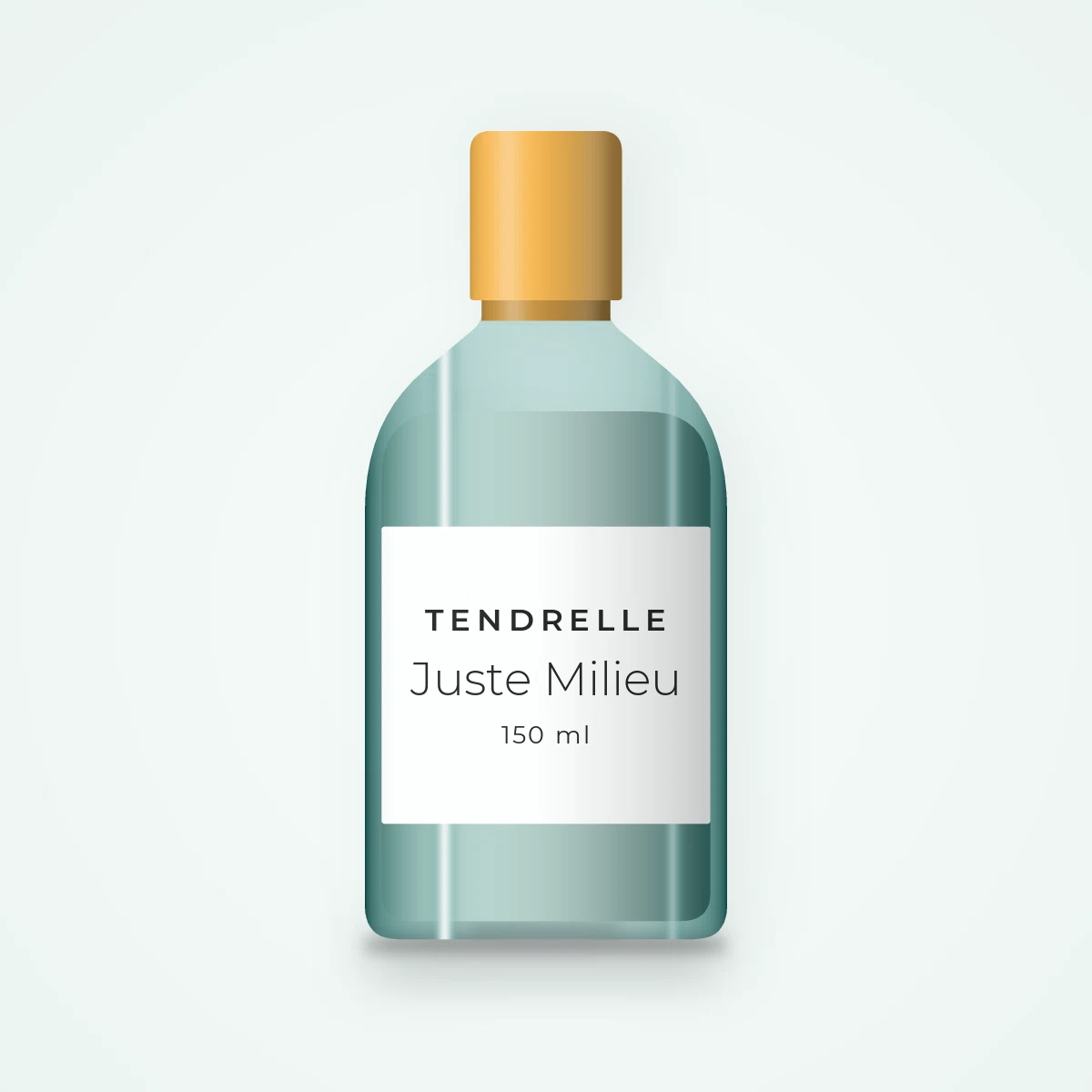 Nettoyant visage peaux mixtes Juste Milieu – Tendrelle, flacon 150 ml