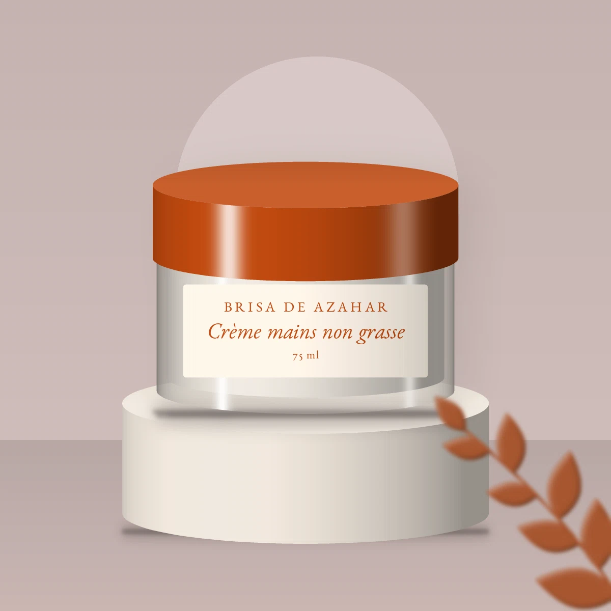 Crème mains et ongles non grasse à l'edelweiss – Brisa de Azahar, photo d'ambiance