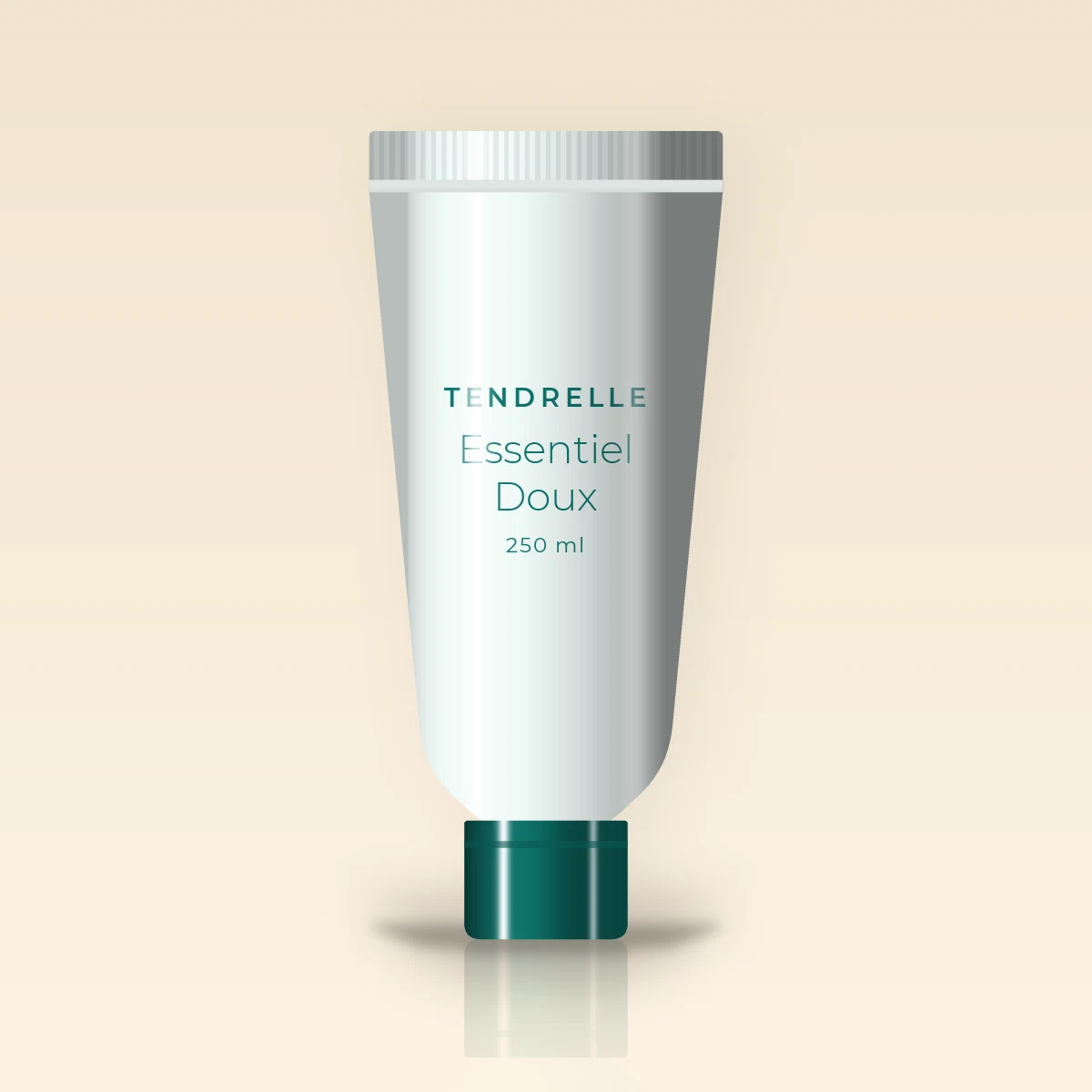 Crème coiffante Essentiel Doux à l'extrait de bambou – Tendrelle, tube 250 ml