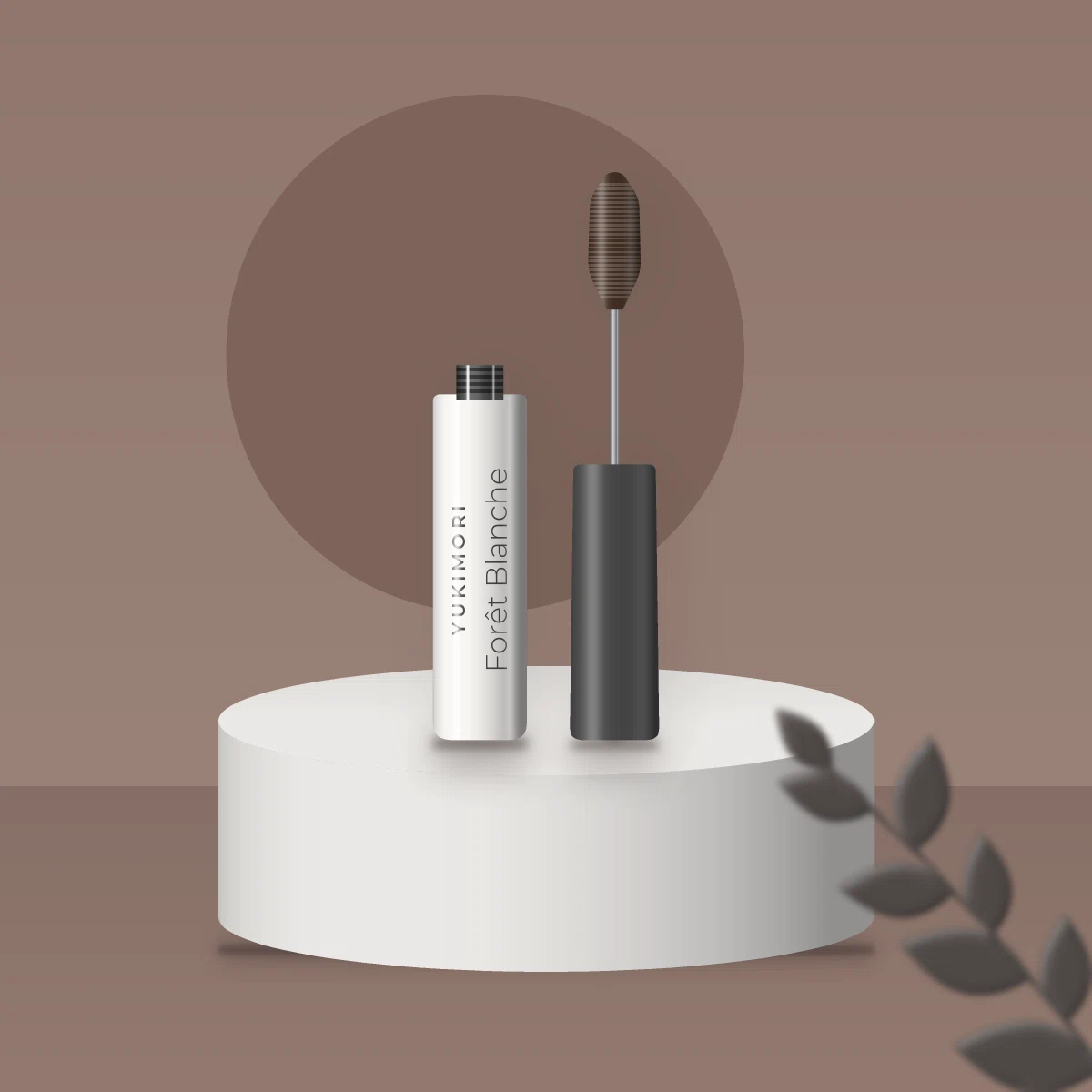 Mascara Forêt Blanche à l'huile de jojoba – Yukimori, photo d'ambiance