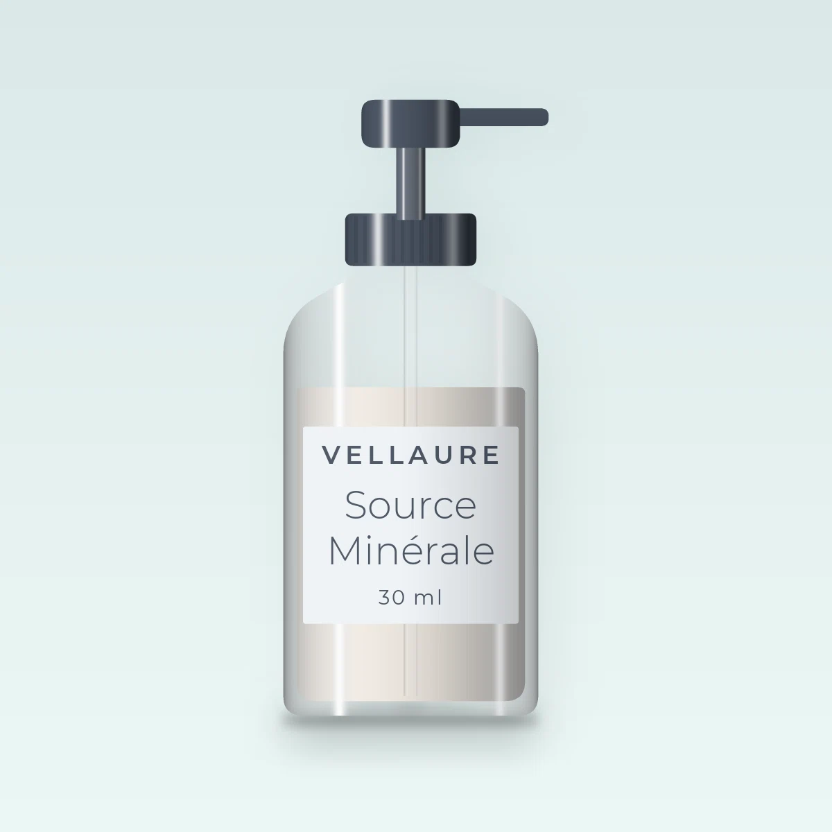 Soin anti-âge Source Minérale à l'huile de rose musquée – Vellaure, flacon-pompe 30 ml