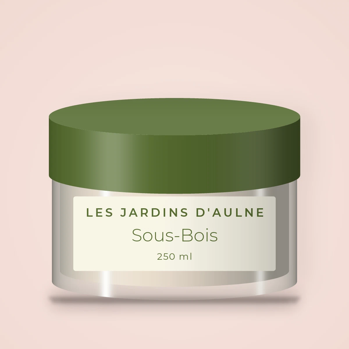 Masque capillaire Sous-Bois à l'huile de babassu – Les Jardins d'Aulne, pot 250 ml