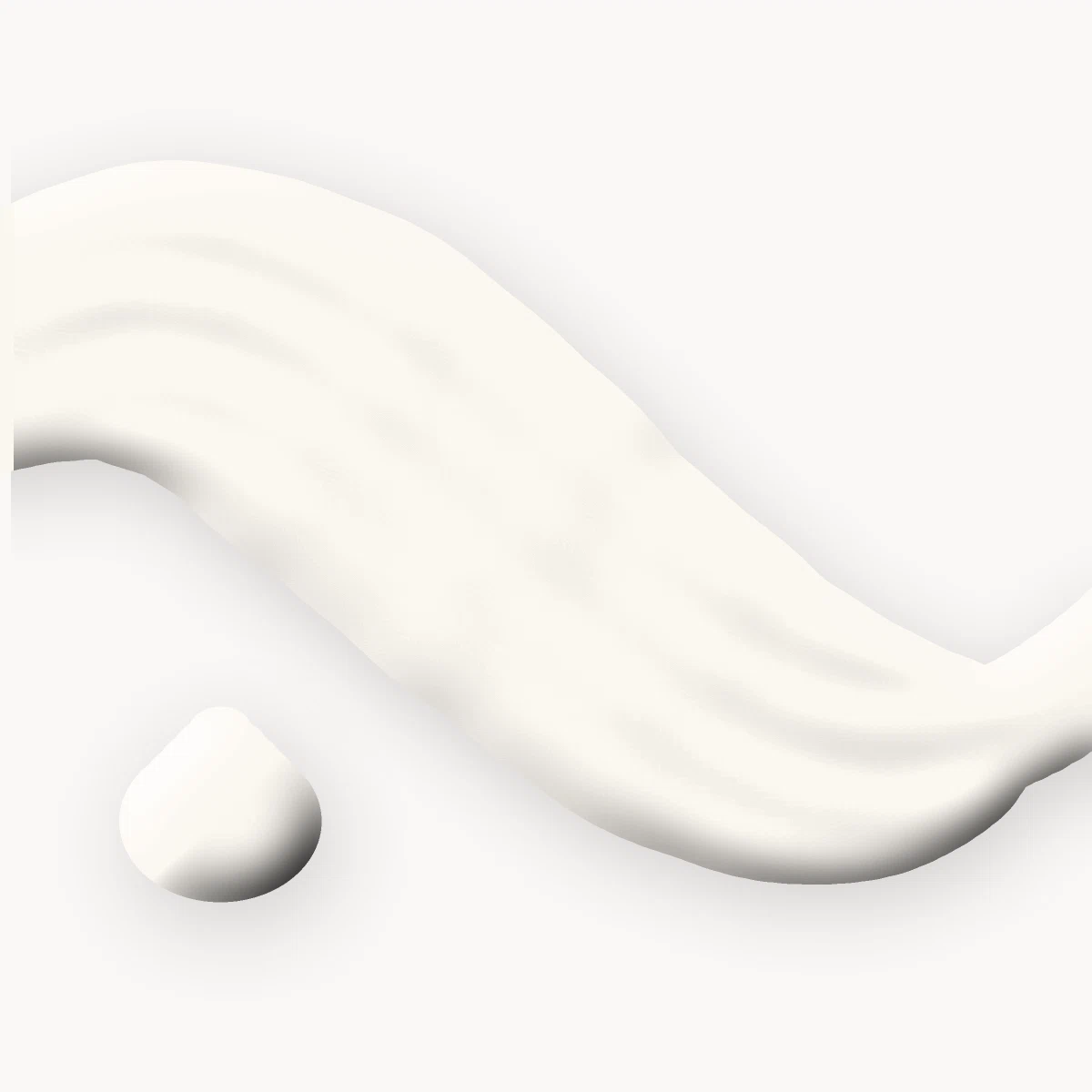 Crème hydratante Encre Sumi à l'acide hyaluronique – Yukimori, aperçu de la texture