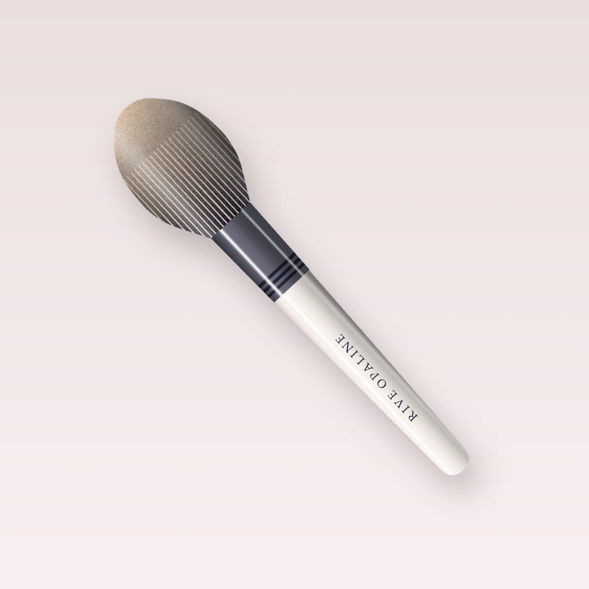 Pinceau duo fibres Pont des Arts – Rive Opaline, vue de face