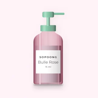 Sérum perfecteur Bulle Rose – Sopoong, flacon-pompe 15 ml