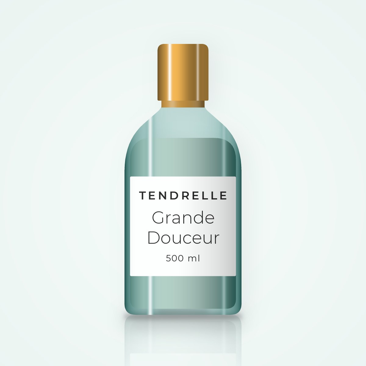 Shampooing Grande Douceur à l'extrait de ginseng – Tendrelle, flacon 500 ml
