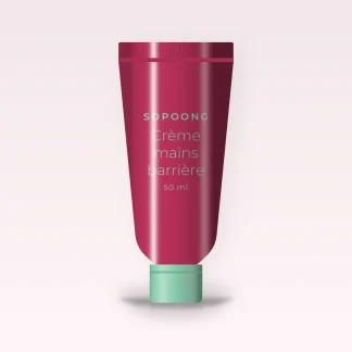 Crème mains et ongles barrière à la vitamine E – Sopoong, tube 50 ml