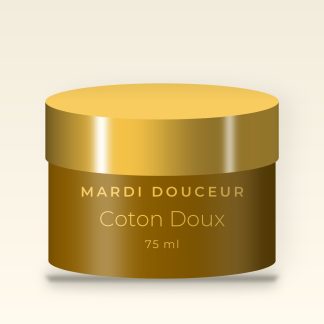 Crème coiffante légère Coton Doux – Mardi Douceur, pot 75 ml