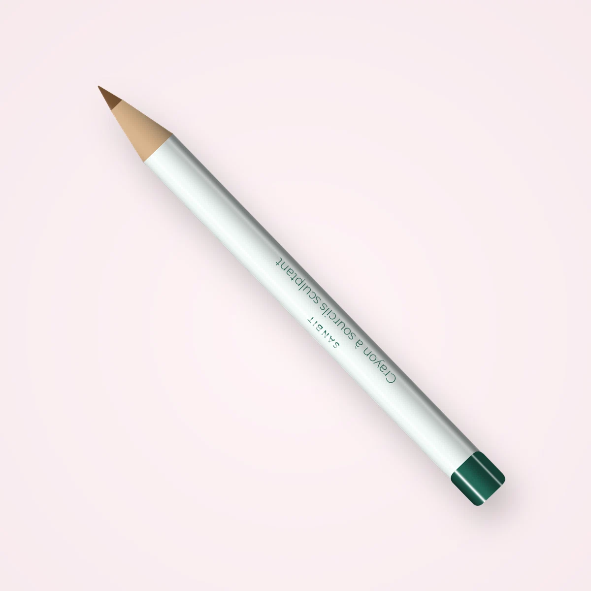 Crayon à sourcils sculptant à l'huile de tournesol – Sanbit, 1,1 g, teinte 06 Châtain doré