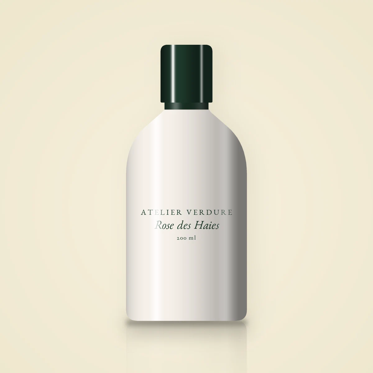 Lotion tonique Rose des Haies à l'acide lactique – Atelier Verdure, flacon 200 ml