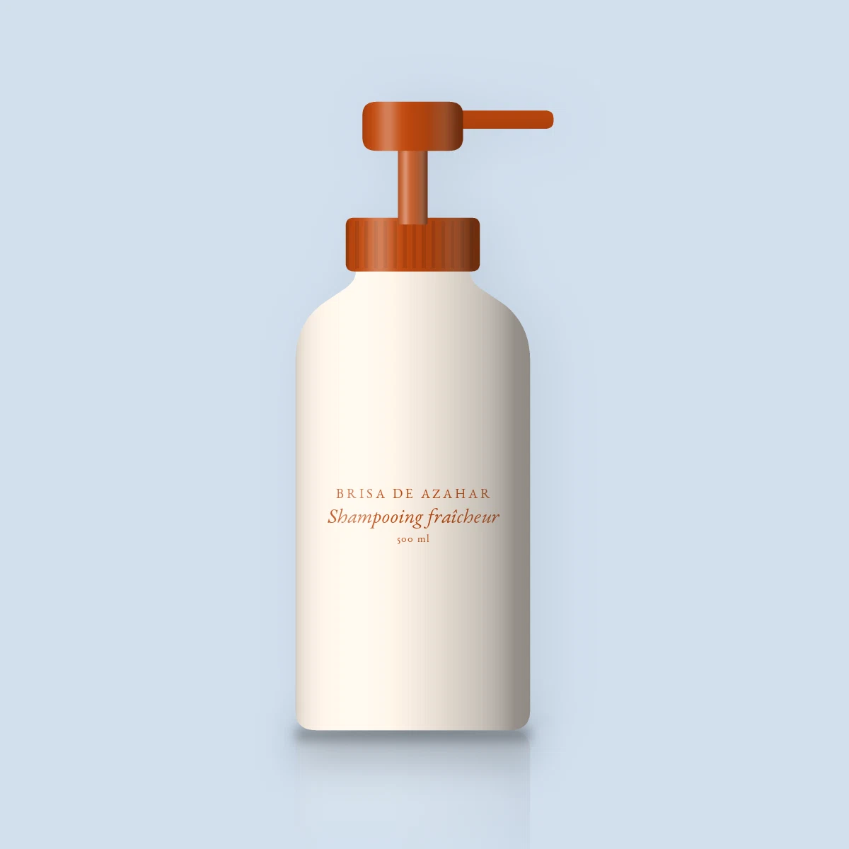 Shampooing fraîcheur à la fleur d'oranger – Brisa de Azahar, flacon-pompe 500 ml