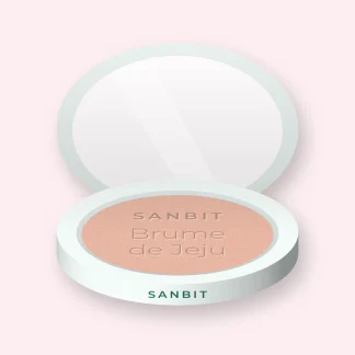 Enlumineur Brume de Jeju au squalane – Sanbit, boîtier 4,5 g, teinte Or rose