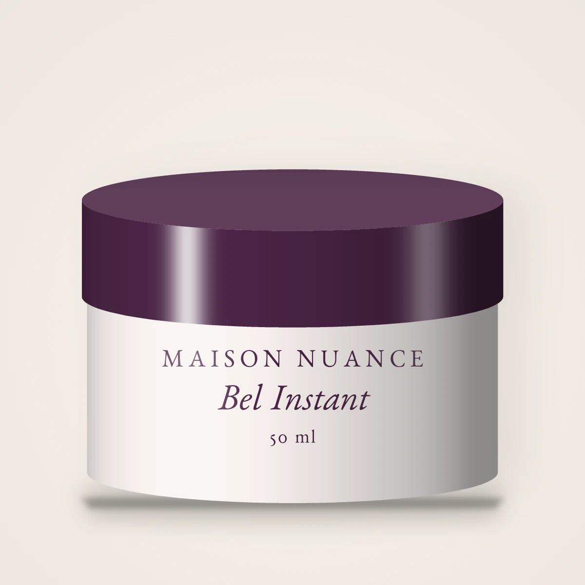 Bel Instant crème hydratante adoucissante – Maison Nuance, pot 50 ml