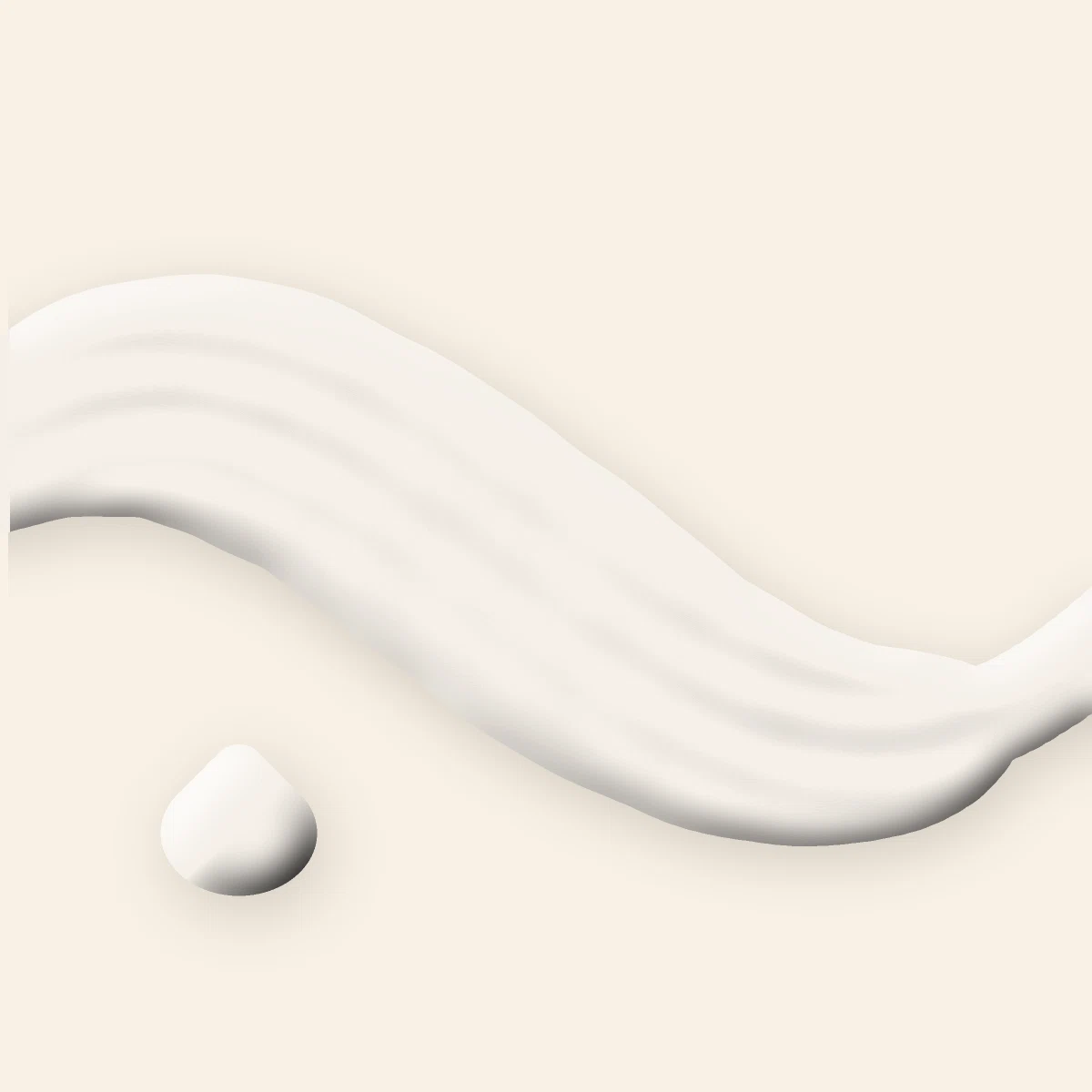 Crème hydratante de jour au beurre de karité – Terre d'Ocrelle, aperçu de la texture