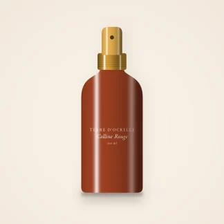 Colline Rouge lotion tonique douce – Terre d'Ocrelle, flacon spray 100 ml