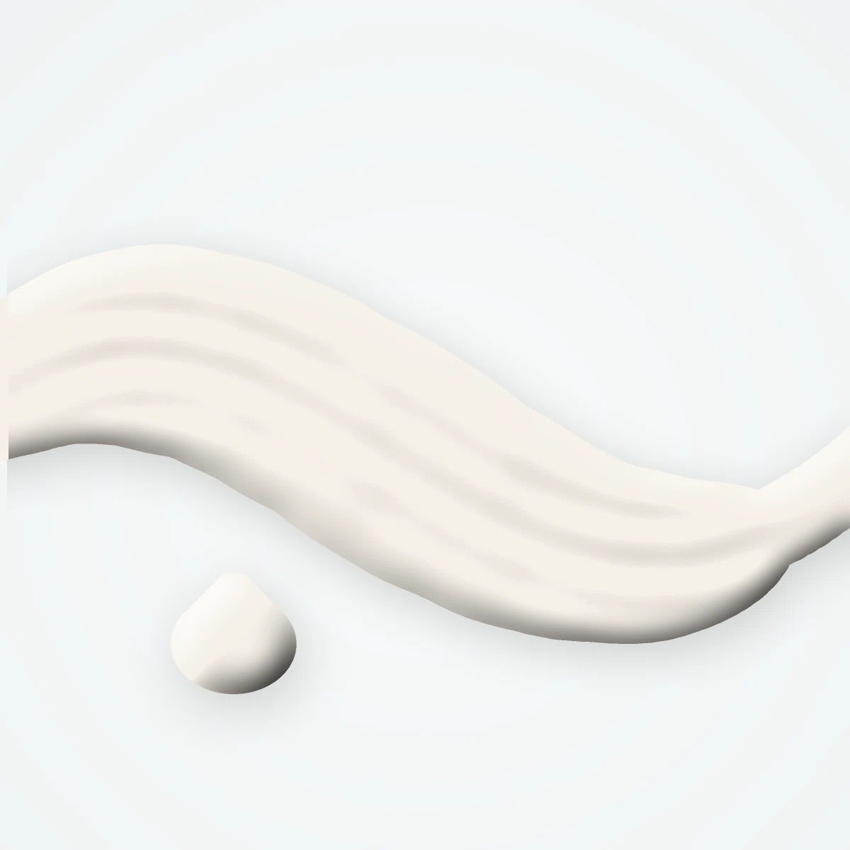 Nettoyant visage nourrissant Névé Clair – Edelfels, aperçu de la texture