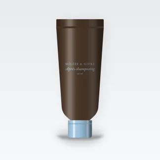 Après-shampooing anti-frisottis à l'extrait de bambou – Mélèze & Givre, tube 150 ml