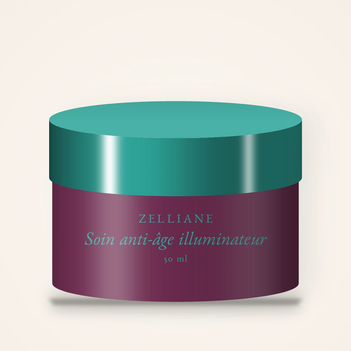 Soin anti-âge illuminateur à l'extrait d'edelweiss – Zelliane, pot 50 ml