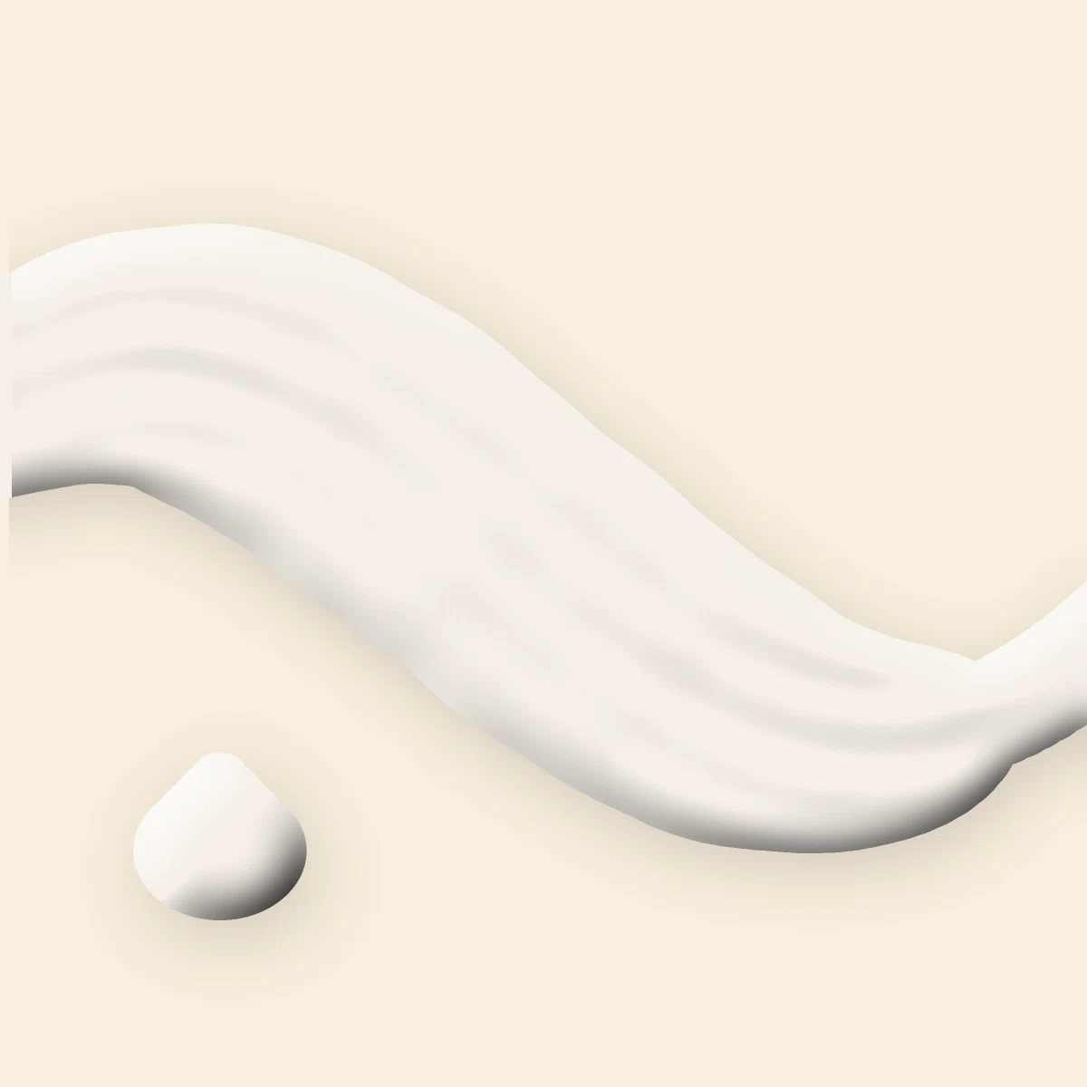 Crème hydratante Falaise Blanche à l'acide hyaluronique – Terre d'Ocrelle, aperçu de la texture