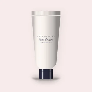 Fond de teint anti-imperfections à l'eau de bleuet Voile de Soie 30 ml – Rive Opaline, tube 30 ml, teinte 17 Caramel clair