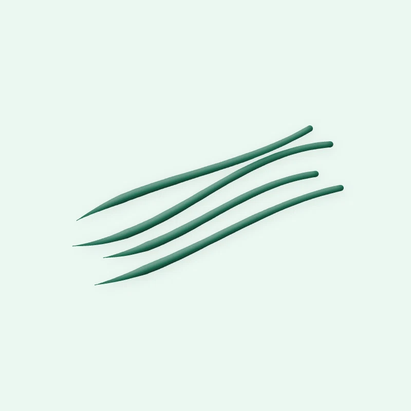Eyeliner trait fin à l'huile de macadamia – Sopoong, aperçu de la teinte Vert émeraude