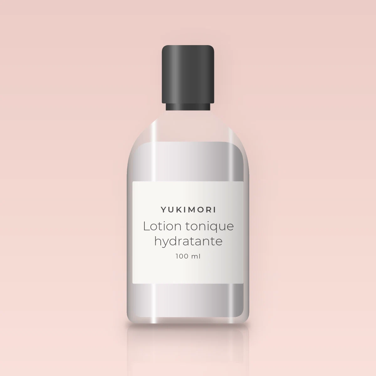 Lotion tonique hydratante à l'hydrolat de tilleul – Yukimori, flacon 100 ml