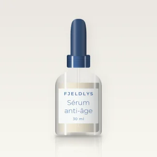 Sérum anti-âge à l'extrait d'edelweiss – Fjeldlys, flacon compte-gouttes 30 ml