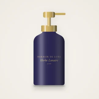Herbe Lunaire crème solaire visage hydratante SPF 50 – Herbier de Lune, flacon-pompe 50 ml