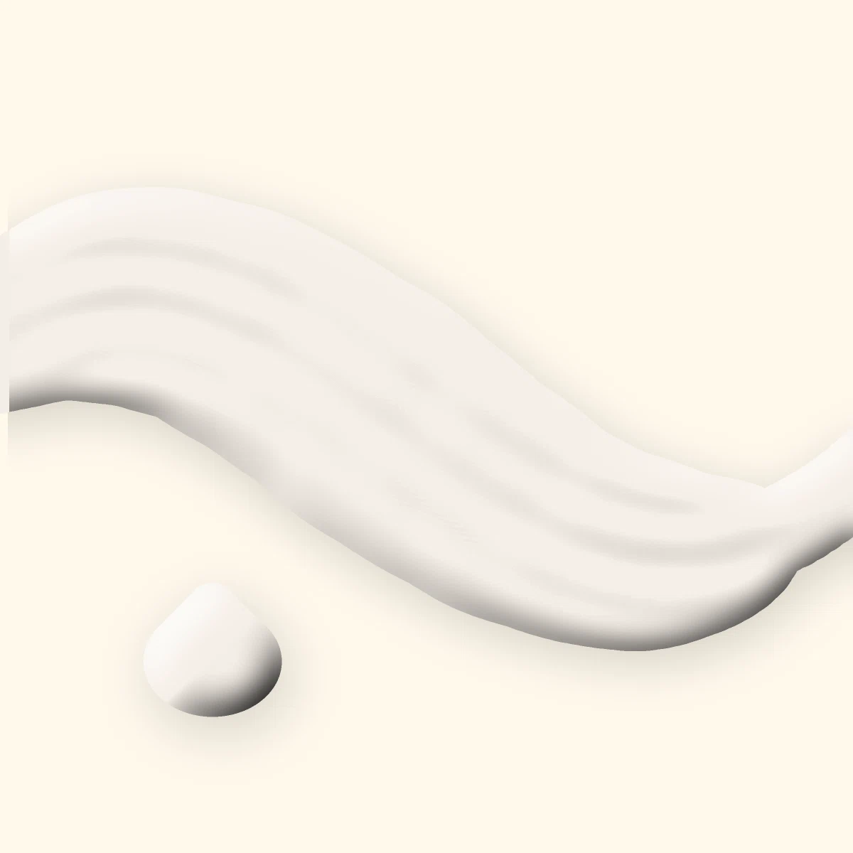 Crème coiffante nourrissante à l'huile de camélia – Boucle Majeure, aperçu de la texture