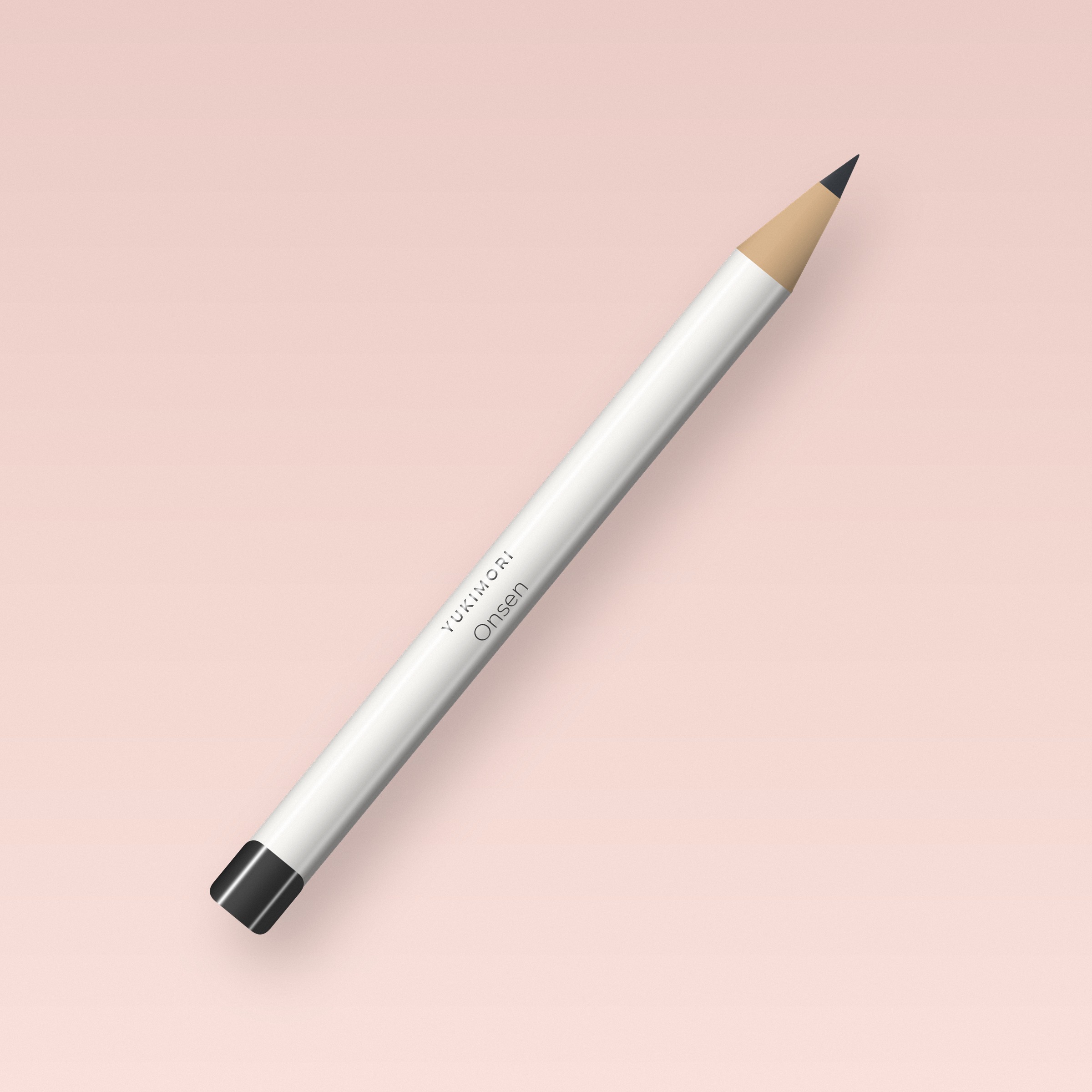 Eyeliner ultra-précis Onsen – Yukimori, crayon 1,2 g, teinte Gris anthracite