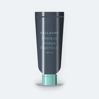 Masque visage fraîcheur à l'acide hyaluronique – Vellaure, tube 100 ml