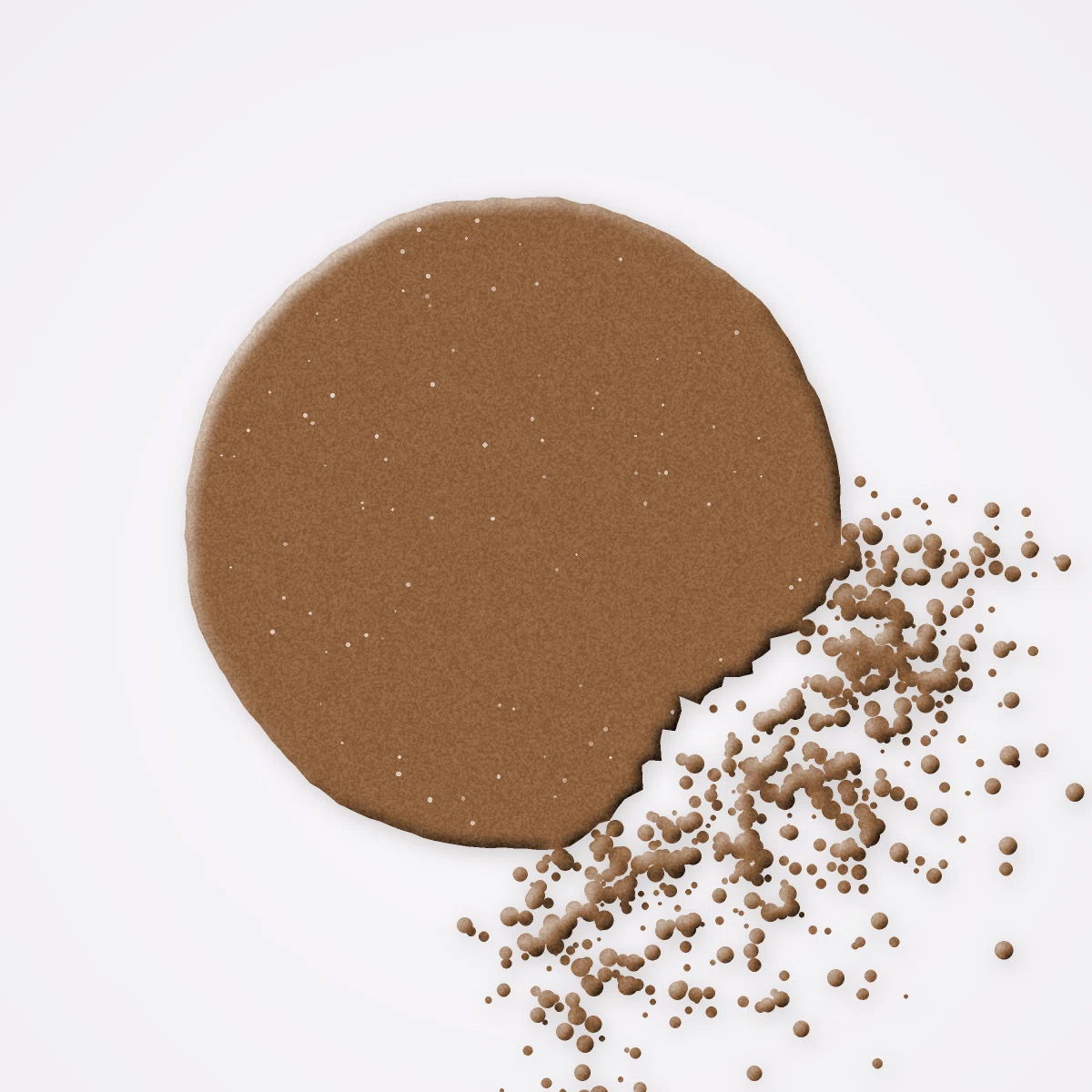 Poudre Flash Couleur au squalane – Chromalie, aperçu de la teinte 13 Ambre
