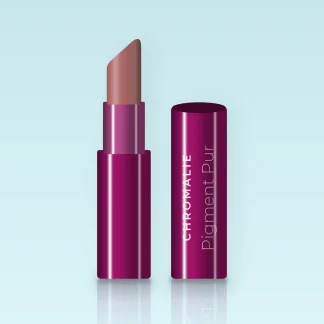 Rouge à lèvres Pigment Pur lissant – Chromalie, étui 3,5 g, teinte 03 Bois de rose