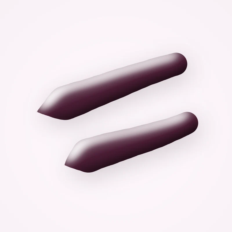 Vernis à ongles Paillettes à l'huile de jojoba – Bonbon Néon, aperçu de la teinte 18 Aubergine