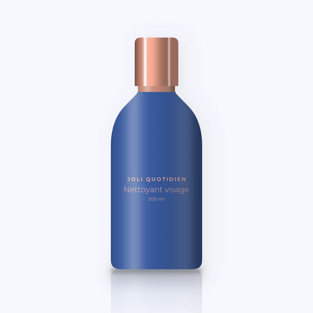 Nettoyant visage démaquillant au rhassoul – Joli Quotidien, flacon 200 ml