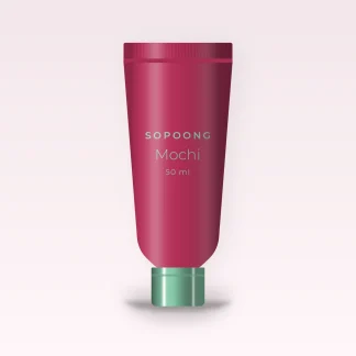 Mochi crème solaire visage lissante SPF 50 – Sopoong, tube 50 ml