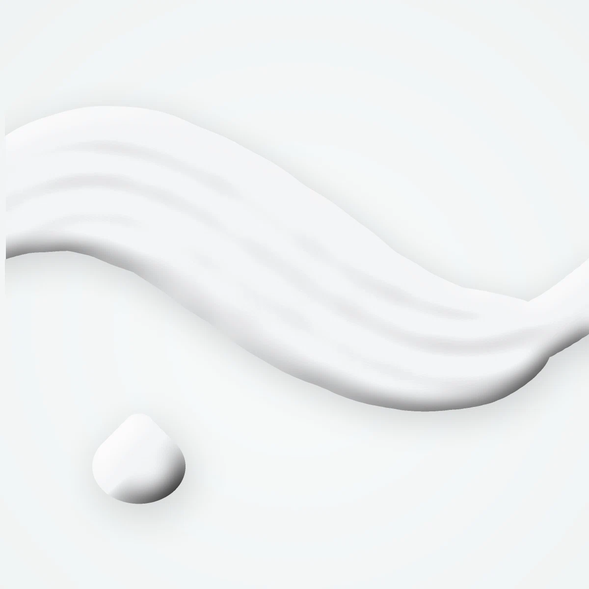 Crème à raser peaux normales à la camomille – Edelfels, aperçu de la texture