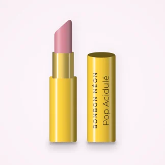 Rouge à lèvres Pop Acidulé sans effet desséchant – Bonbon Néon, étui 3,8 g, teinte 05 Rose tendre
