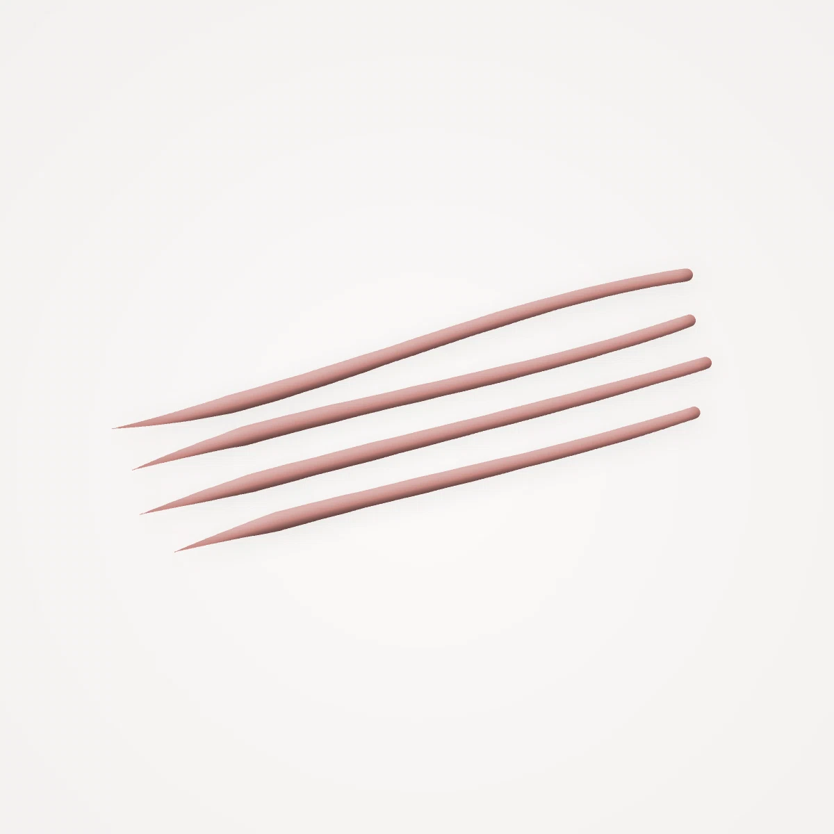 Crayon à lèvres multi-usage Onsen – Yukimori, aperçu de la teinte 02 Nude rosé