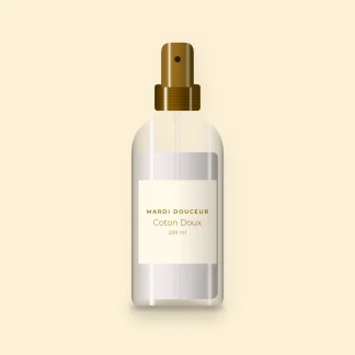 Lotion tonique sébo-régulatrice Coton Doux – Mardi Douceur, flacon spray 200 ml
