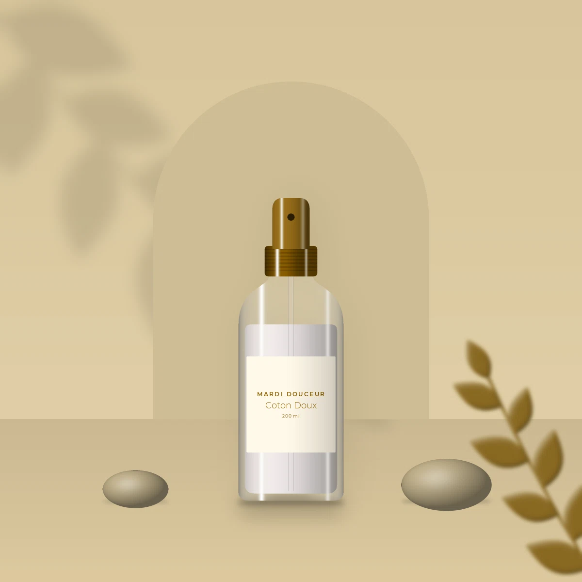 Lotion tonique sébo-régulatrice Coton Doux – Mardi Douceur, photo d'ambiance