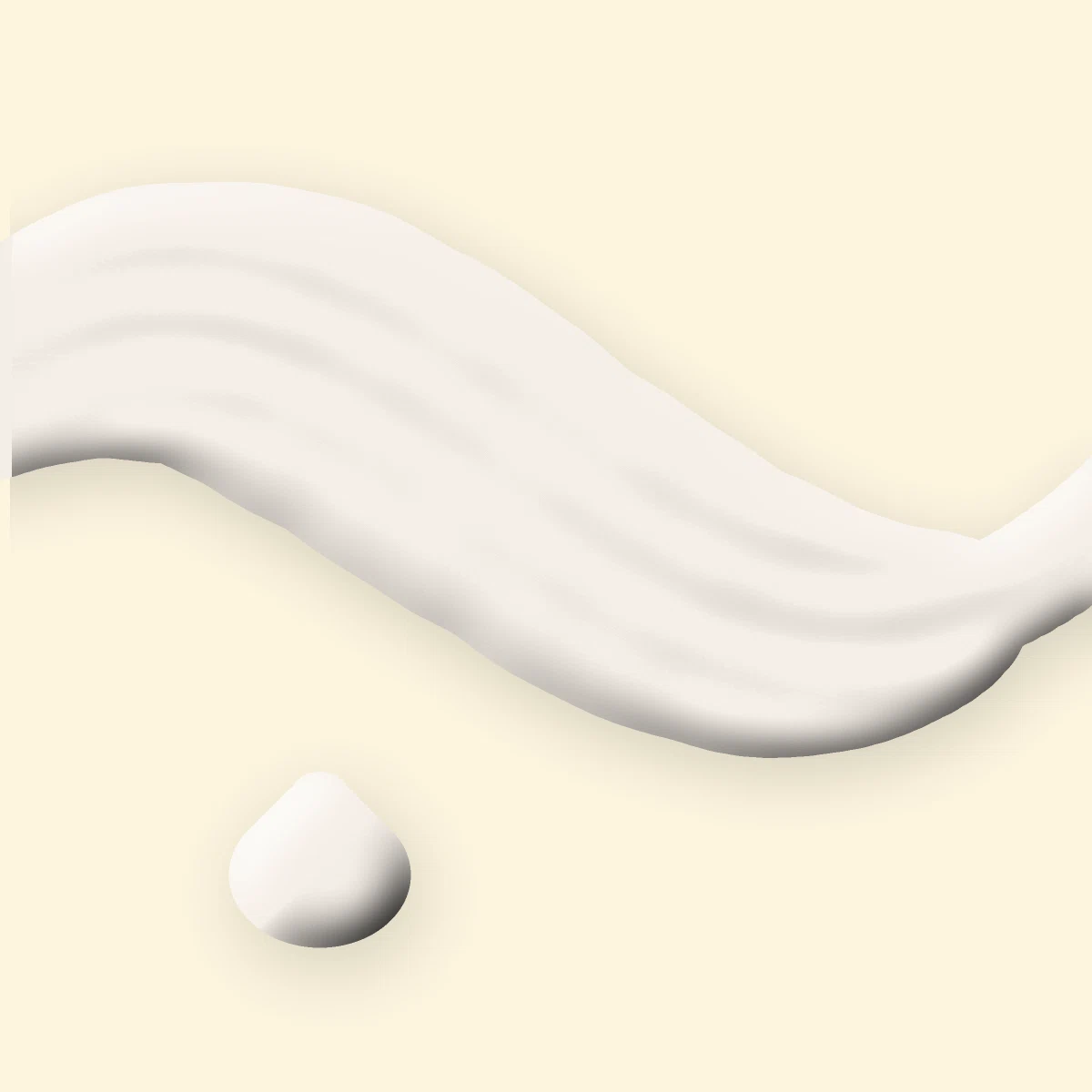 Crème coiffante lissante à la fleur de tiaré – Mardi Douceur, aperçu de la texture