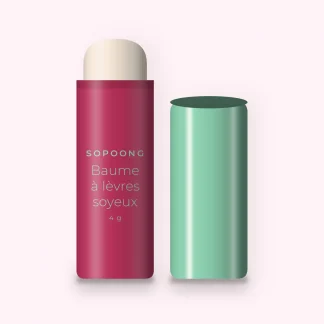 Baume à lèvres soyeux à l'huile de rose musquée – Sopoong, stick 4 g