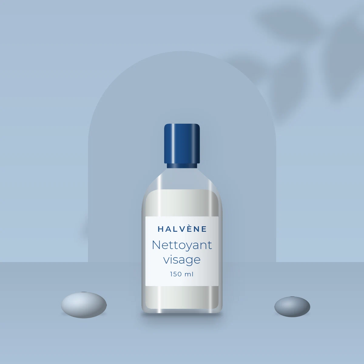 Nettoyant visage peaux grasses au rhassoul – Halvène, photo d'ambiance