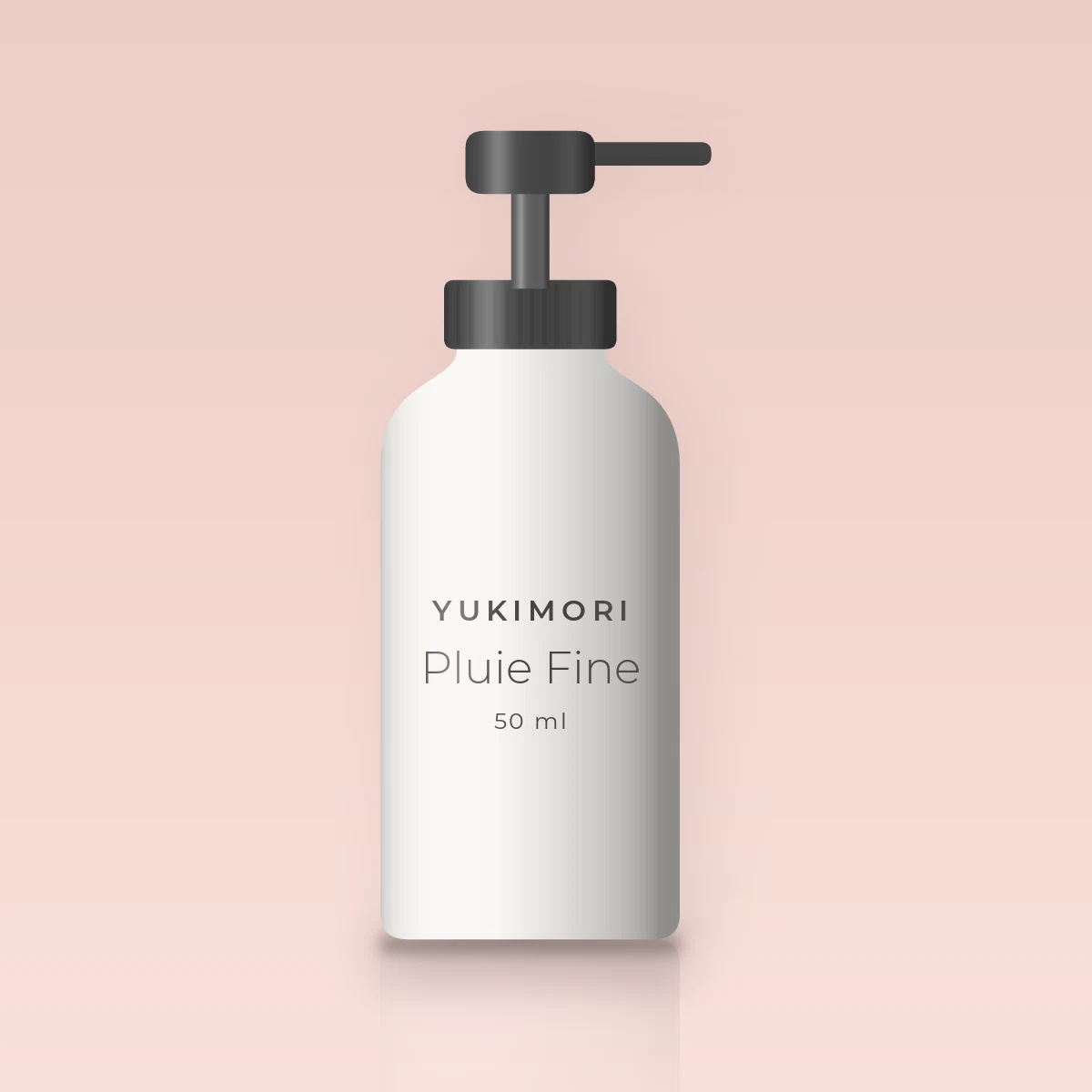 Crème hydratante équilibrante Pluie Fine – Yukimori, flacon-pompe 50 ml