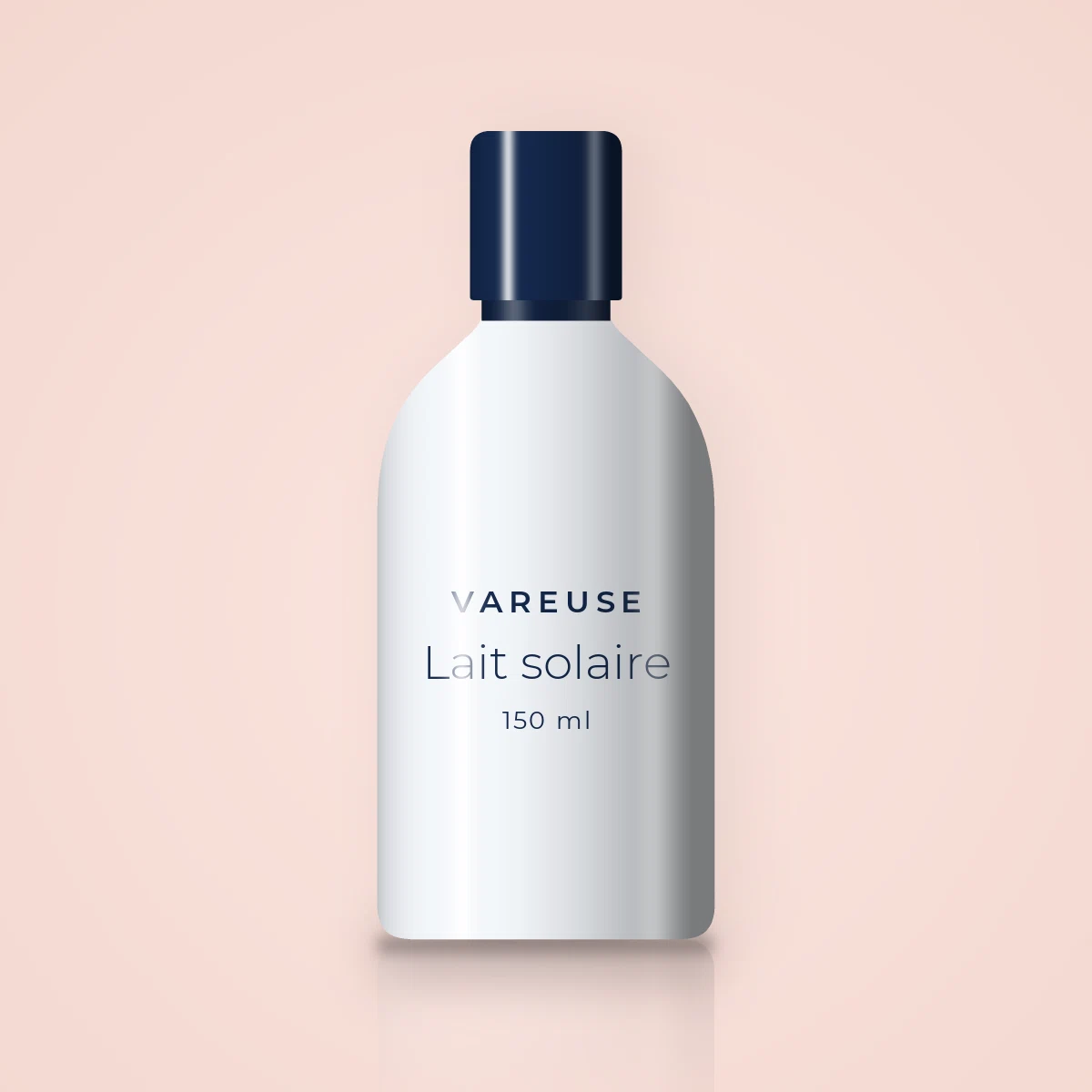 Lait solaire hydratation intense à l'huile d'abricot SPF 50 – Vareuse, flacon 150 ml