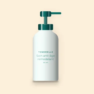 Soin anti-âge remodelant au squalane – Tendrelle, flacon-pompe 50 ml